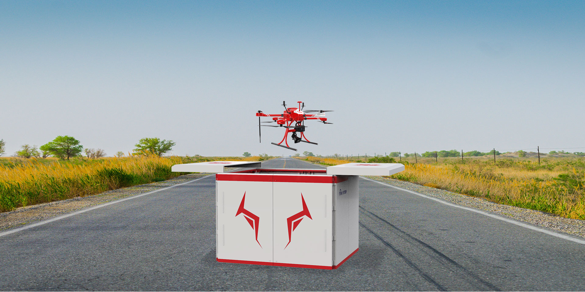 战狼A300固定式无人机机场